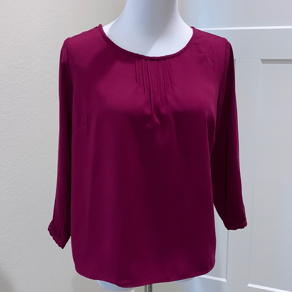 F21 Buttoned back blouse